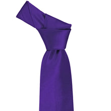Load image into Gallery viewer, Knot on an amethyst tie knot