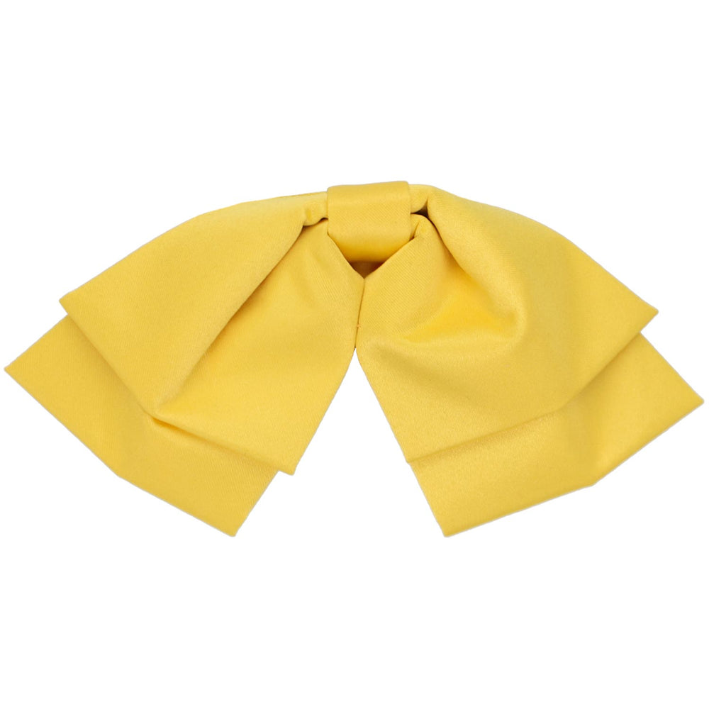 Banana yellow floppy bow tie