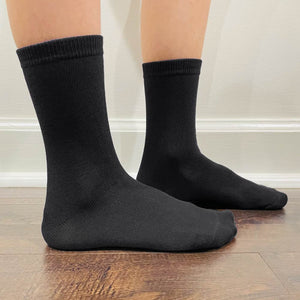 Boys' Black Dress Socks