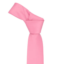 Load image into Gallery viewer, Boys' Bubblegum Pink Solid Color Necktie