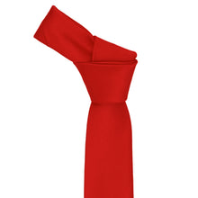 Load image into Gallery viewer, Boys' Red Solid Color Necktie