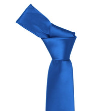 Load image into Gallery viewer, Boys' Royal Blue Solid Color Necktie