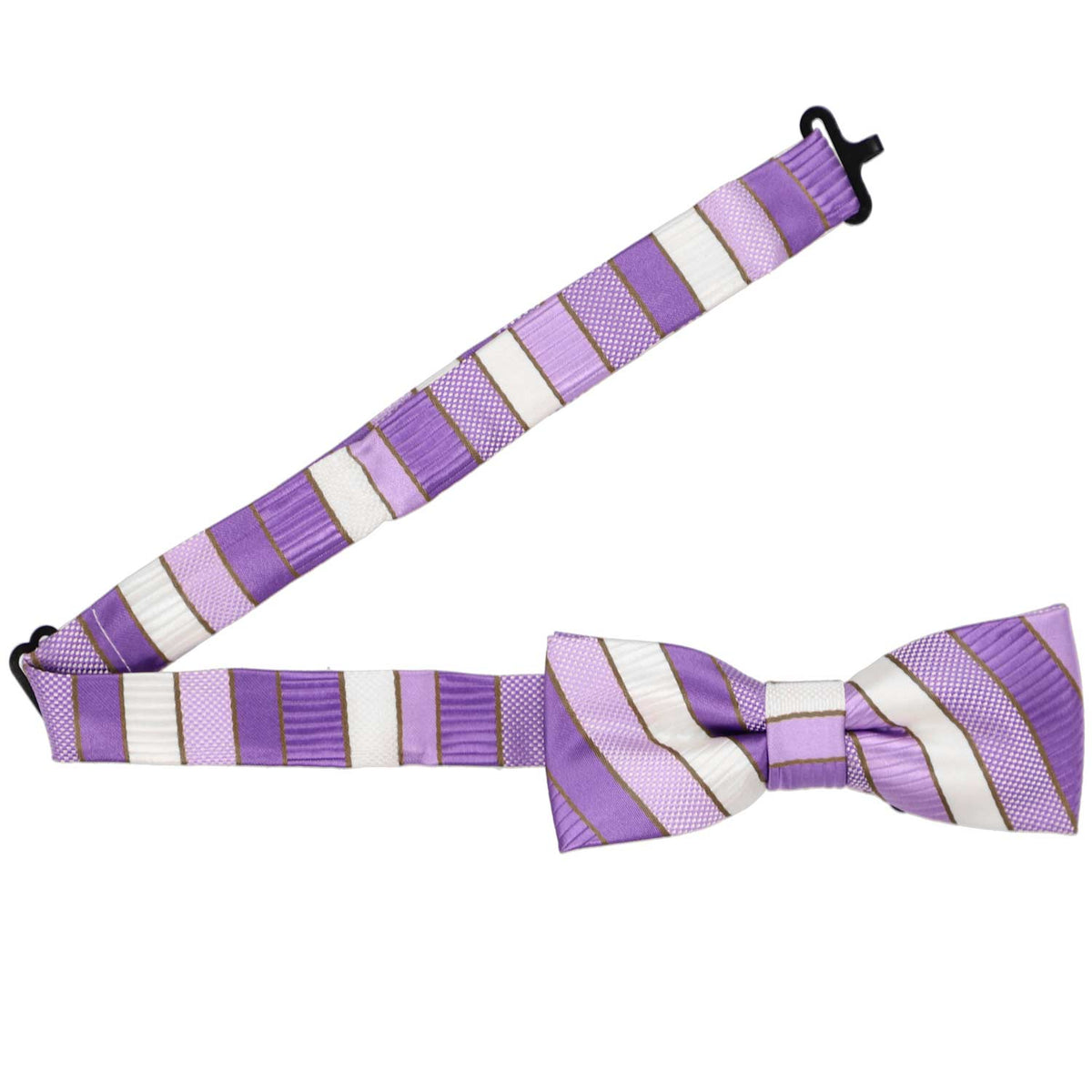Boy's Bow Tie 23573 Purple Plaid main image 0