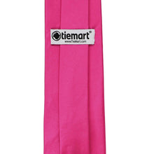 Load image into Gallery viewer, Fuchsia tie with a Tiemart label on a white background