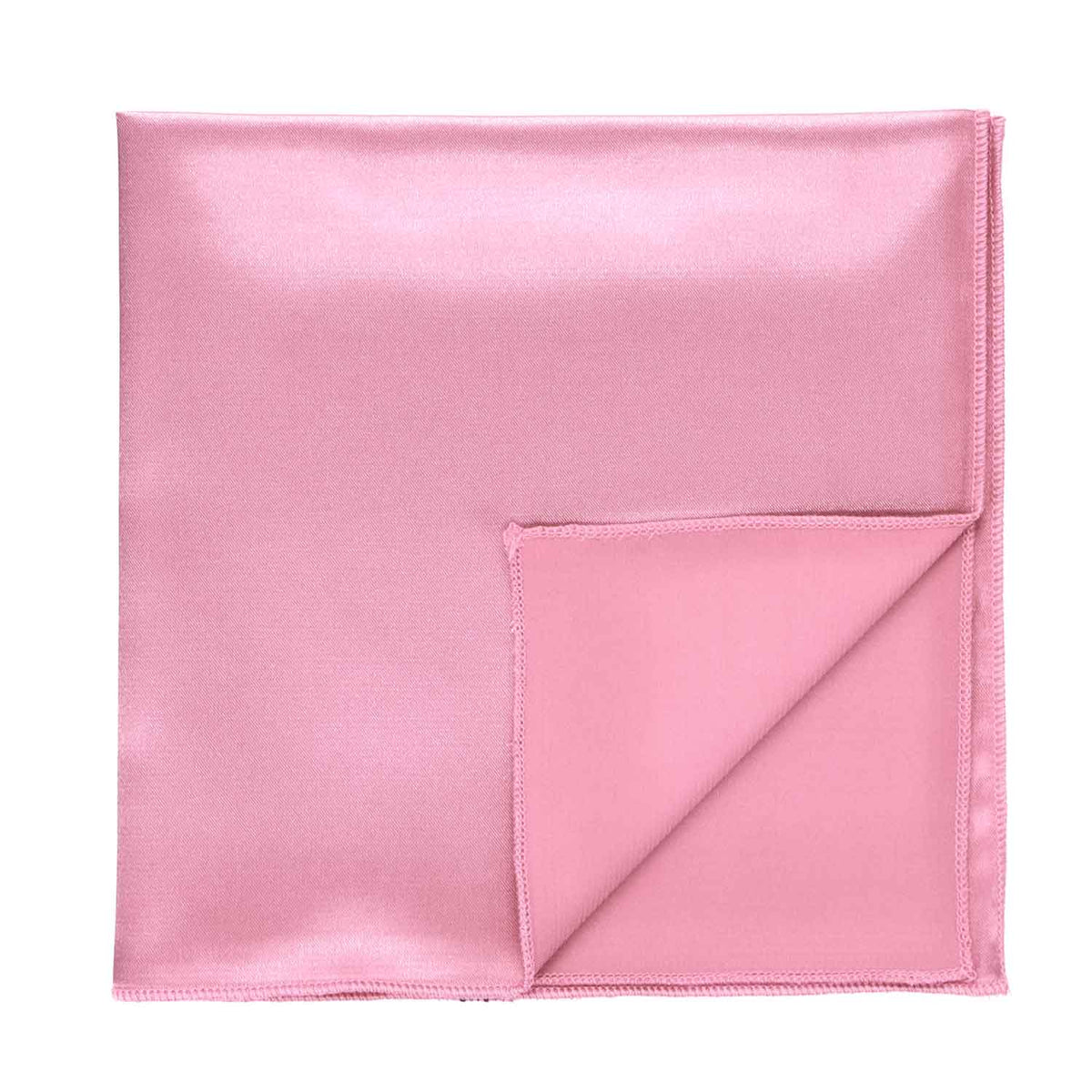 Bright Pink Solid Color Pocket Squares | Shop at TieMart – TieMart, Inc.