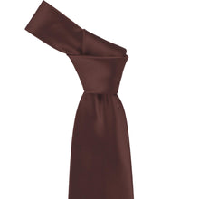 Load image into Gallery viewer, Brown knotted necktie