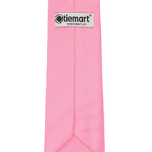 Load image into Gallery viewer, Tag on the back of a bubblegum pink staff tie