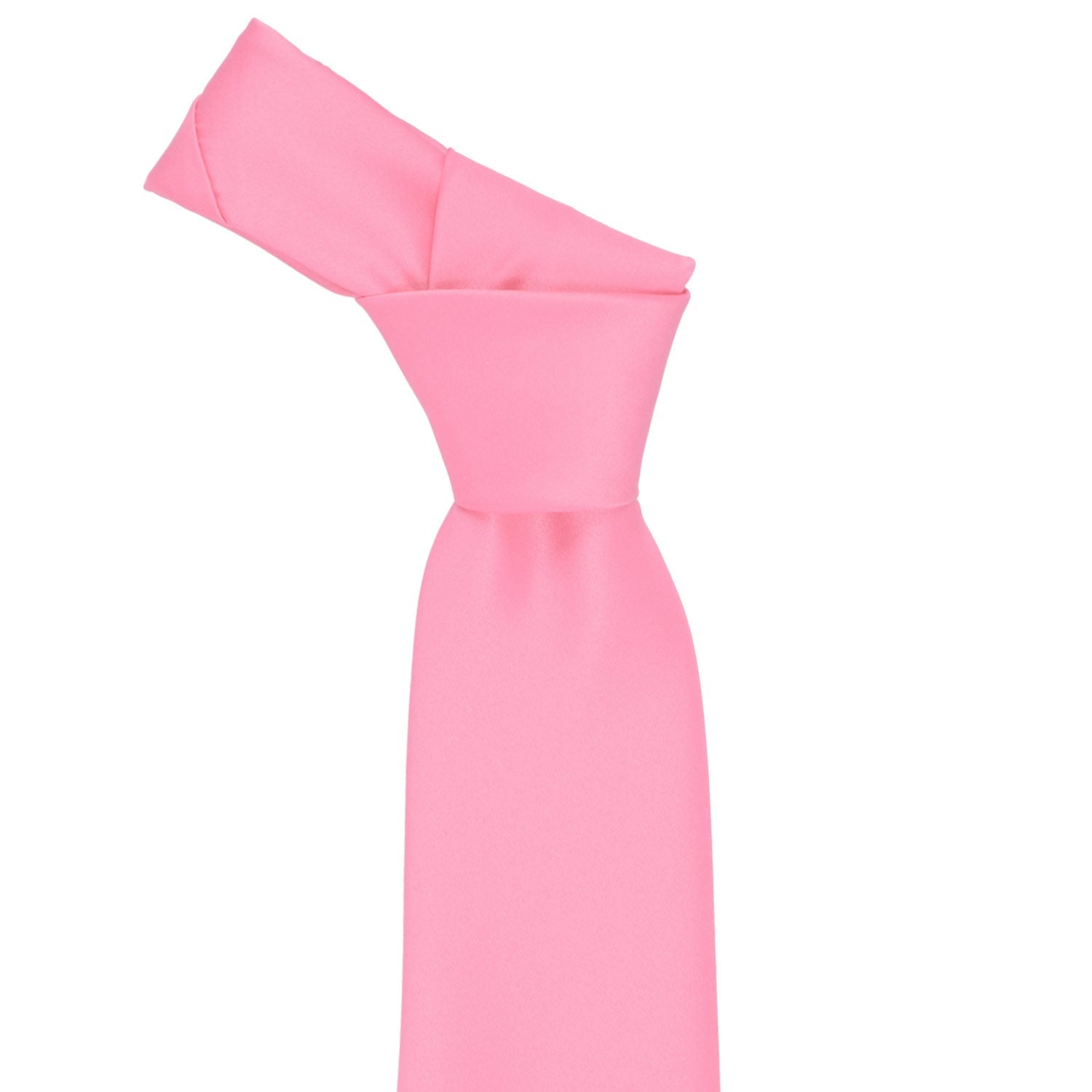 pink dress tie Light pink tie & hanky 100% silk