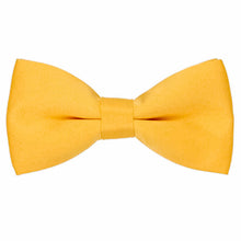 Load image into Gallery viewer, Bumblebee yellow clip on bow tie