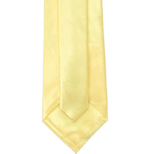 Load image into Gallery viewer, Back of a butter yellow staff tie