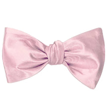 Load image into Gallery viewer, Carnation pink tied self-tie bow tie