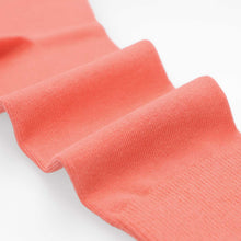 Load image into Gallery viewer, Close up of the fabric on a coral men's sock