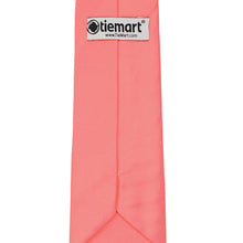 Load image into Gallery viewer, Tag on a coral solid tie