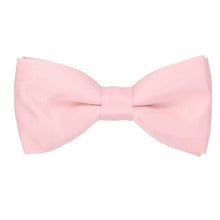 Load image into Gallery viewer, Front of a dusty pink clip-on bow tie