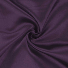 Load image into Gallery viewer, Close up of eggplant purple fabric