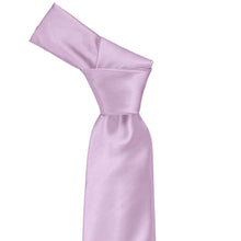 Load image into Gallery viewer, Knot on english lavender necktie