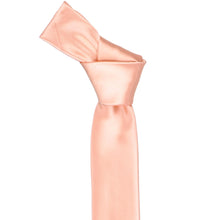 Load image into Gallery viewer, A flamingo skinny tie with a knot at the top