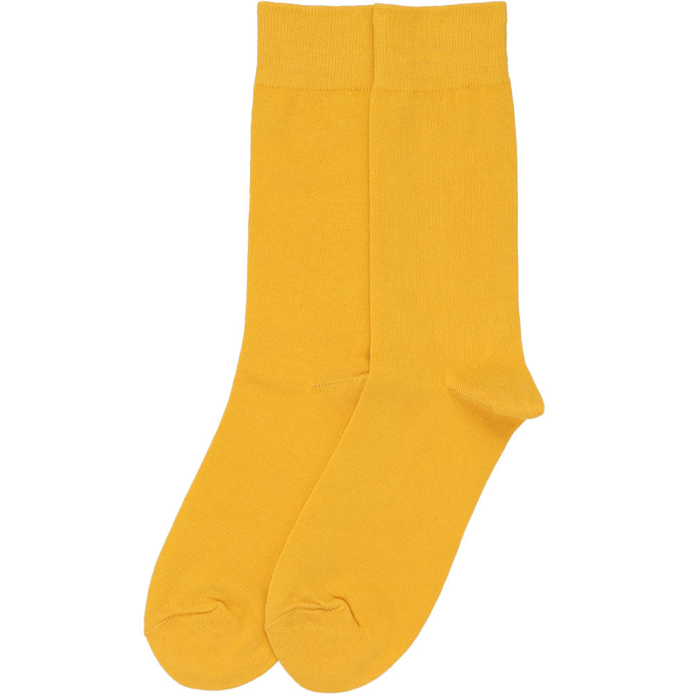 Men's Golden Yellow Socks | Shop at TieMart – TieMart, Inc.
