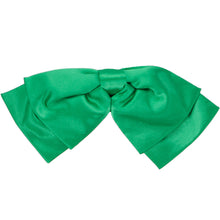 Load image into Gallery viewer, A solid green floppy bow tie