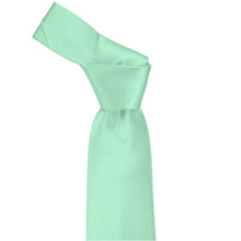 Load image into Gallery viewer, Knot on a seafoam staff tie