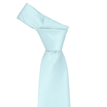 Load image into Gallery viewer, Light blue knotted necktie