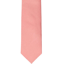 Load image into Gallery viewer, The front of a tone-on-tone herringbone slim tie