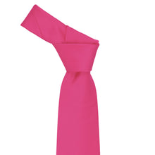Load image into Gallery viewer, Light fuchsia knotted tie