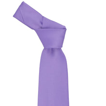 Load image into Gallery viewer, Purple knotted tie