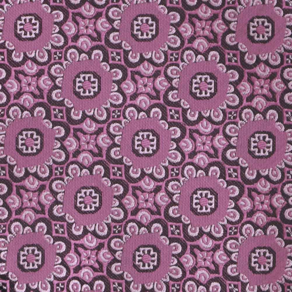 Deep Magenta Floral Pattern Slim Tie | Shop at TieMart – TieMart, Inc.