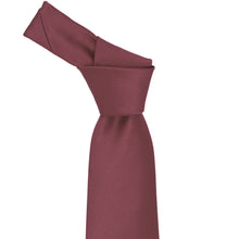Load image into Gallery viewer, Knot on a merlot necktie