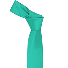 Load image into Gallery viewer, Mermaid skinny tie knot
