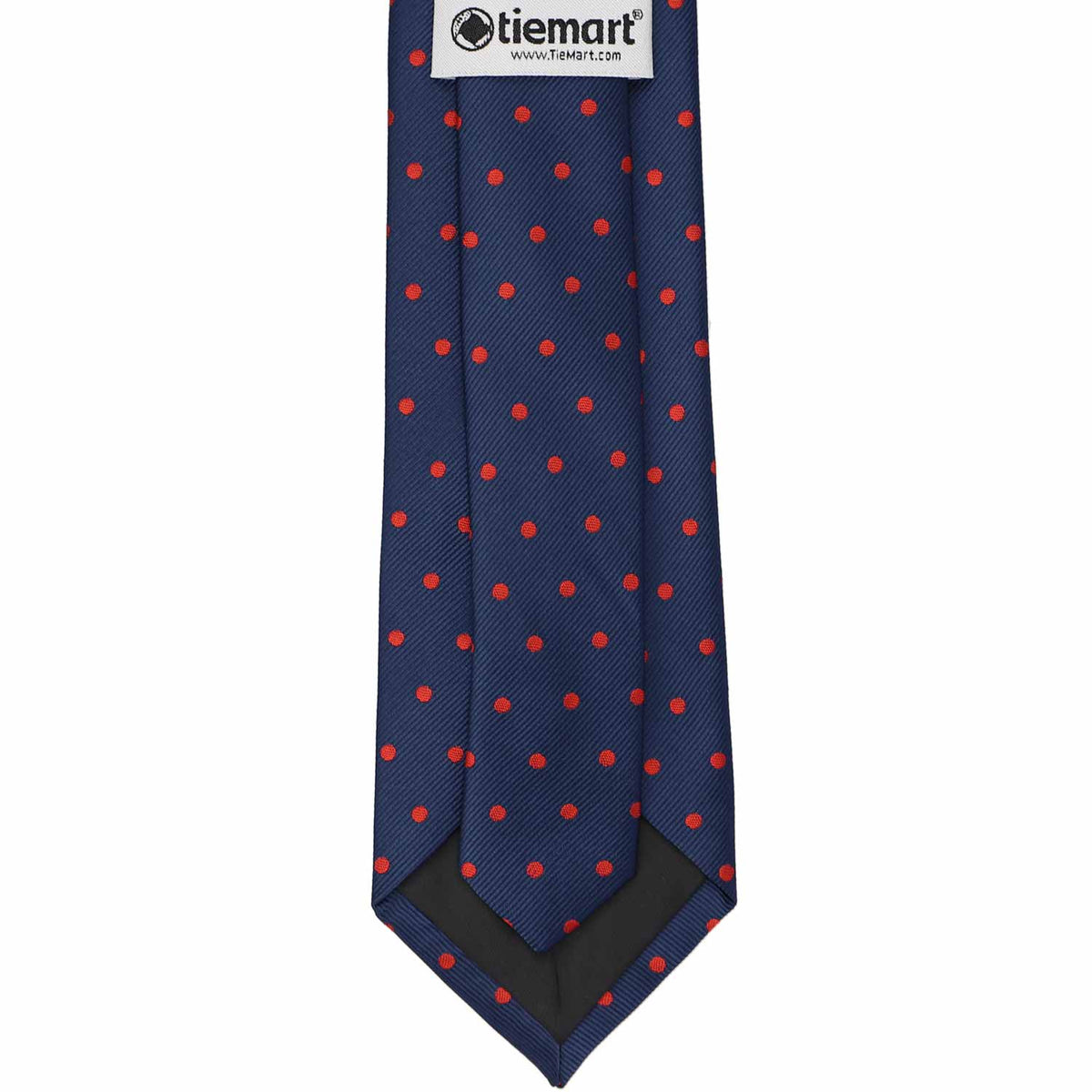 navy-blue-and-red-polka-dot-  display picture 3