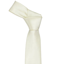 Load image into Gallery viewer, Off white slim tie, knotted