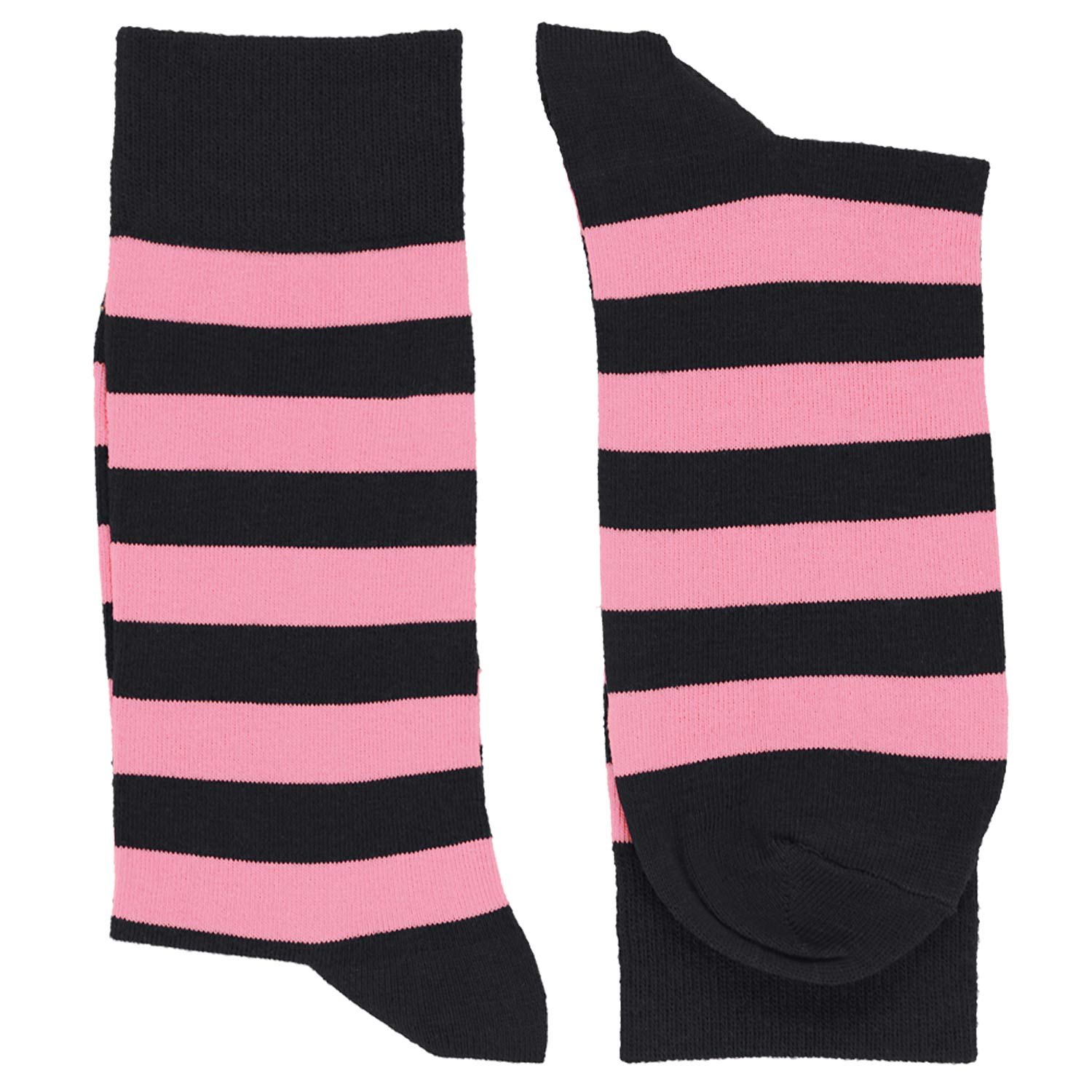 pink and black dress socks The Hughes