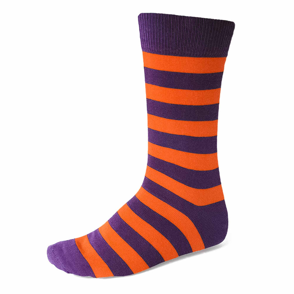 purple and orange dress socks Orange Purple Mixed Socks 8-Pack