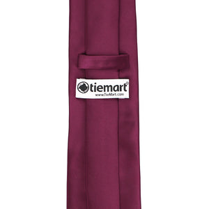 Raspberry Premium Solid Color Necktie | Shop at TieMart â TieMart, Inc.