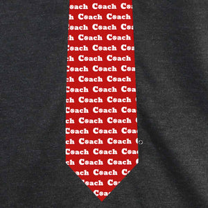 Baseball Coach Necktie T-Shirt