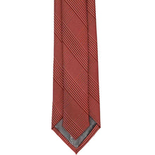 Load image into Gallery viewer, Back of a glen plaid necktie
