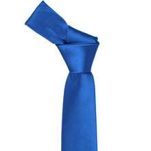 Load image into Gallery viewer, Royal Blue Slim Solid Color Necktie, 2.5" Width