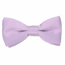 Load image into Gallery viewer, Viola purple clip-on bow tie flat