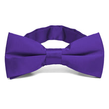Load image into Gallery viewer, Amethyst Purple Band Collar Bow Tie