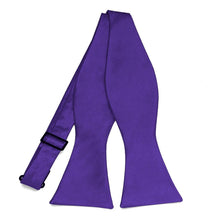 Load image into Gallery viewer, Amethyst Purple Self-Tie Bow Tie