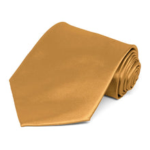 Load image into Gallery viewer, Antique Gold Solid Color Necktie