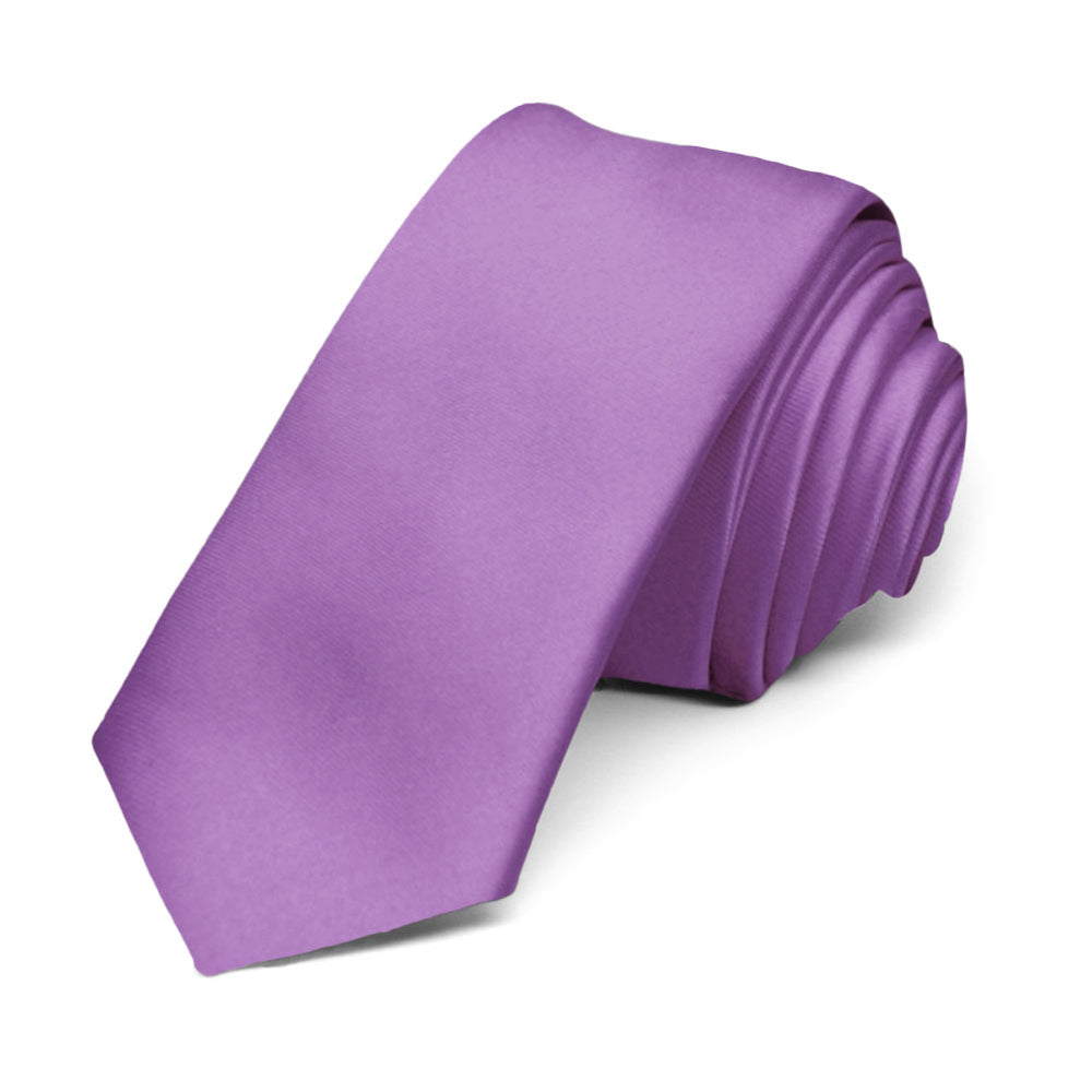 Antique Lilac Skinny Necktie, 2