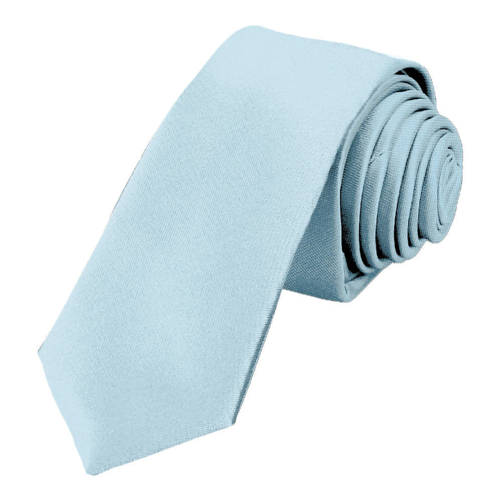 Arctic Blue Skinny Necktie, 2