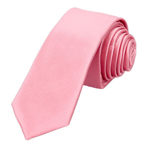 Ballet Slipper Pink Skinny Necktie, 2" Width