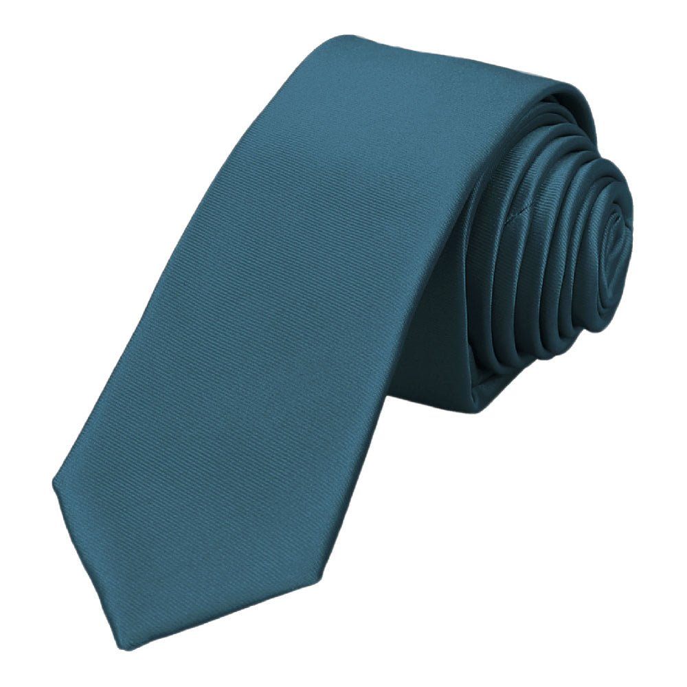 Baltic Blue Skinny Necktie, 2