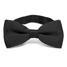 Load image into Gallery viewer, Black Band Collar Bow Tie