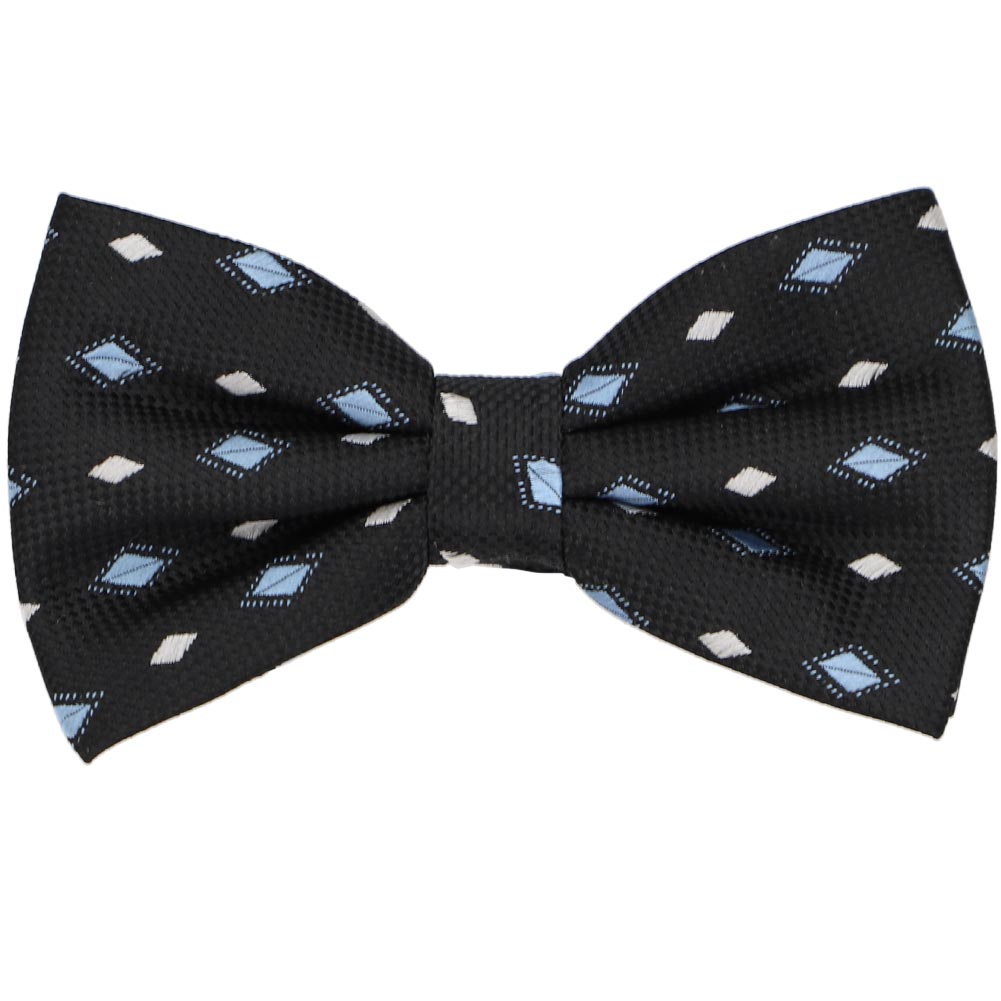 Black Geometric Bow Tie Shop at TieMart TieMart, Inc.