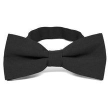 Load image into Gallery viewer, Black Matte Finish Bow Tie